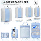 8 Set Compression Packing Cubes - Image 2
