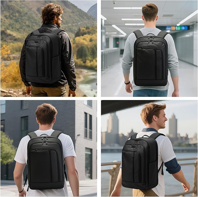 BANGE 28L Lightweight Backpack, 15.6-inch Laptop Travel Backpacks, Unisex - Image 9