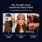 DROWSY Silk Sleep Mask. Face-Hugging, Padded Silk Cocoon - Image 6
