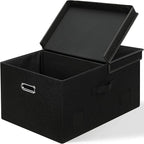 75 Quarts Extra Large Decorative Storage Bins by GraciadecoStorage