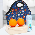 FlowFly Neoprene Kids Lunch box Insulated Soft Bag Mini Cooler Thermal Meal - Image 7