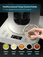 Electric Tea Kettle, INTASTING Glass Electric Kettle - Image 3
