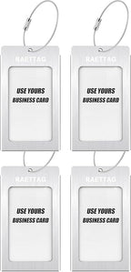 Luggage Tags Metal Suitcase Tags Travel Bag ID Identifier Luggage Tag - Image 2