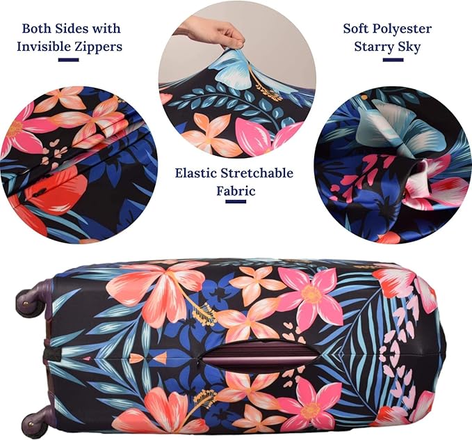 Luggage Cover, Protective Washable Suitcase Cover - Image 3