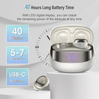 Sleep Earbuds Bluetooth 5.4 in Ear Light-Weight Headphones, Mini Sleep - Image 4
