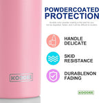 koodee 20 oz Stainless Steel Skinny Tumblers Double Wall Insulated Water - Image 2