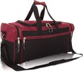 DALIX 21" Blank Sports Duffle Bag Gym Bag Travel Duffel by Dalix
