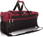DALIX 21" Blank Sports Duffle Bag Gym Bag Travel Duffel by Dalix