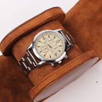 HAN QIANG Single Watch Roll Travel Case Chic Portable Vintage Leather Display - Image 5