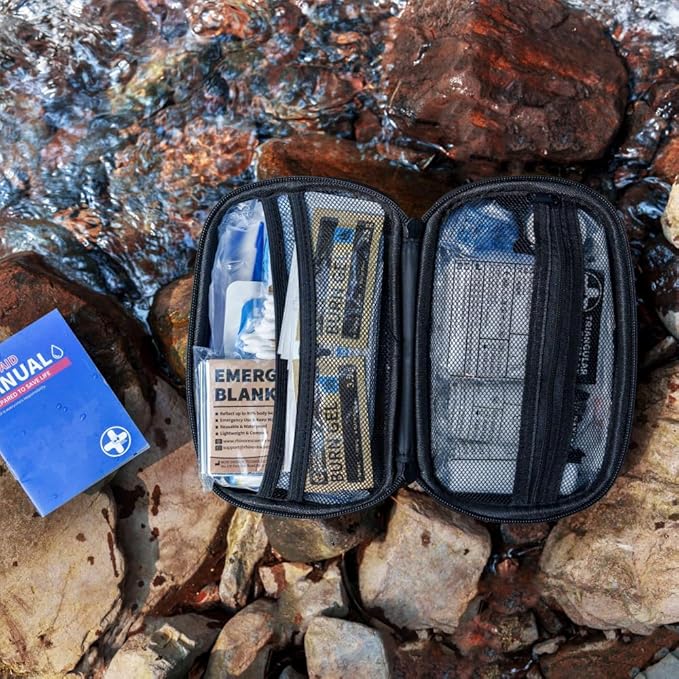 RHINO RESCUE EVA First Aid Kit, Small Waterproof Portable Emergency Hiking - Image 5