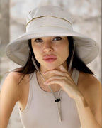 Sun Hats for Women Gardening Hat Wide Brim Ponytail Beach Sun Protection - Image 8