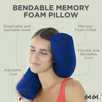 Dot&Dot Twist Memory Foam Travel Pillow - Image 3