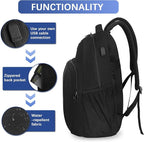 LARIPOP Extra Large Backpack, 17.3 Inch Business Laptop backpack - Image 4