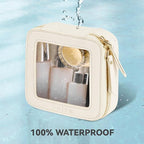 Prite Small Makeup Bag for Women Portable Clear Makeup Bag Cute Mini Waterproof - Image 5