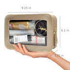 LETGO Clear Makeup Bags, TSA Approved Toiletry Bag - Image 2