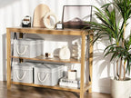 StorageWorks Storage Bins with Lids, Decorative Storage Boxes with Lid and Soft - Image 5