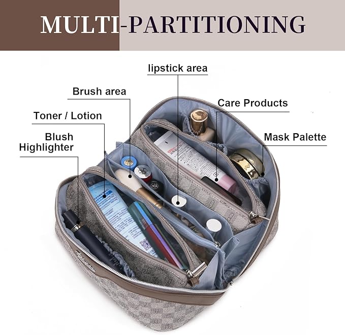 BOYATU Travel Makeup Bag Cosmetic Bags - Image 6