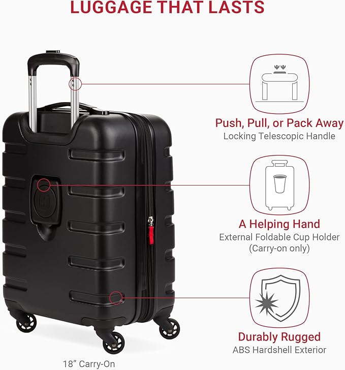 SwissGear 7366 Hardside Expandable Luggage - Image 2