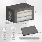 4 Pack Clothes Storage Bins - Image 6