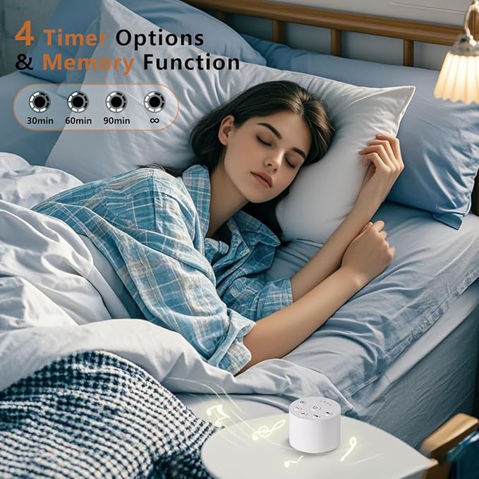 Color Noise Sleep Sound Machine Portable White Noise Machines - Image 5