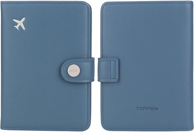 ZOPPEN Passport Holder Women, Passport Cover Travel Wallet Rfid Blocking - Image 5