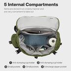 mixi Travel Backpack for Women Men, 18 Inch Carry On Laptop Backpack Flight - Image 7