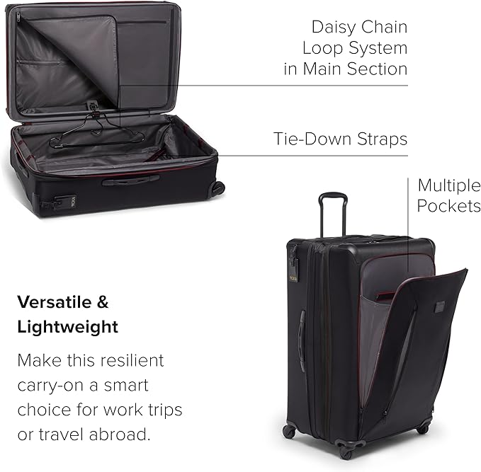 TUMI - Aerotour 4 Wheel Expandable Luggage - Men's and Women's Lightweight - Image 3