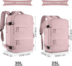 coowoz Travel Backpack For Women Men, Carry On Backpack, Hiking Backpack - Image 3