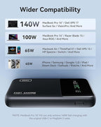 INIU 140W Power Bank, 25000mAh High Capacity Laptop & Phone Portable Charger - Image 4