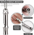 Emergency Whistle, Titanium Whistle EDC Safety Whistle - Image 6