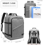 Kono Carry on Backpack, Waterproof Lightweight Daypack - Image 3