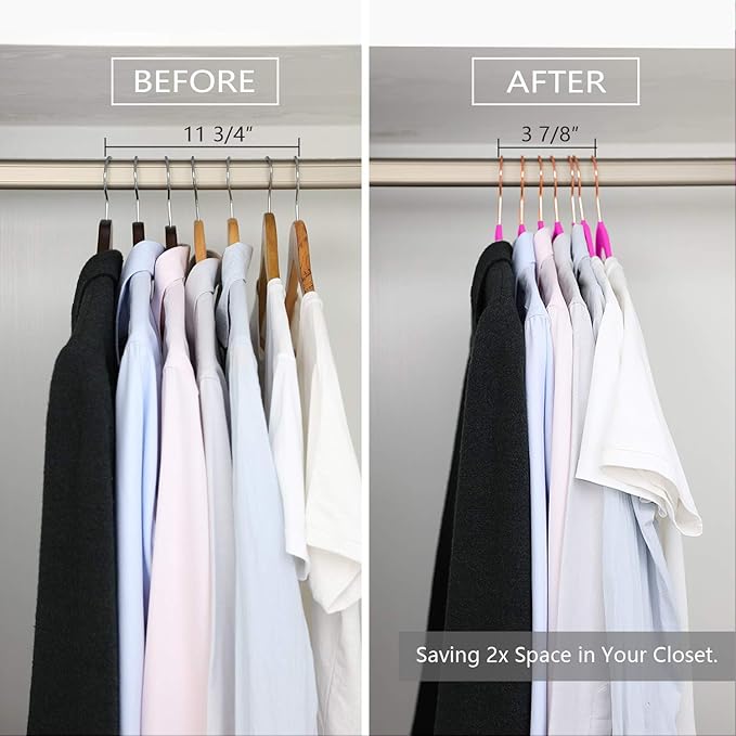 MIZGI Premium Velvet Hangers Heavyduty - Image 5