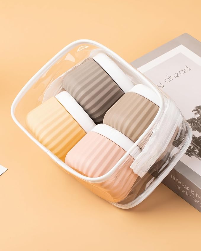 Travel Containers for Toiletries 4 Pack, TSA Approved Travel Size Toiletries - Image 7