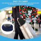 Neck Pillow, Travel Pillow uses Memory Foam to Support Neck Comfort, Ideal - Image 6