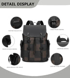KingTo Laptop Backpack for Men Luxury Anti-Theft Travel Backpack Casual - Image 5