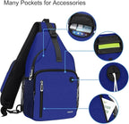 MOSISO Sling Backpack Bag, Crossbody Shoulder Bag Travel Hiking Daypack Chest - Image 3