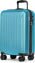KYME Suitcase Hardshell With Double Spinner Wheels, PC+ABS TSA Lock Travel by KYME