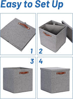 Temary Fabric Storage Bins - Image 6