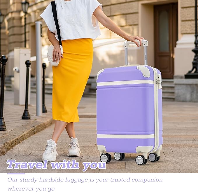 Merax Suitcase Set 24 inches Expandable Luggage - Image 8