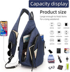 Water-Proof Sling bag/Crossbody Backpack/Shoulder Bag - Image 6
