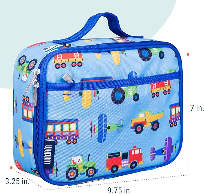 Wildkin Kids Insulated Lunch Box – Durable and Reusable - Image 3