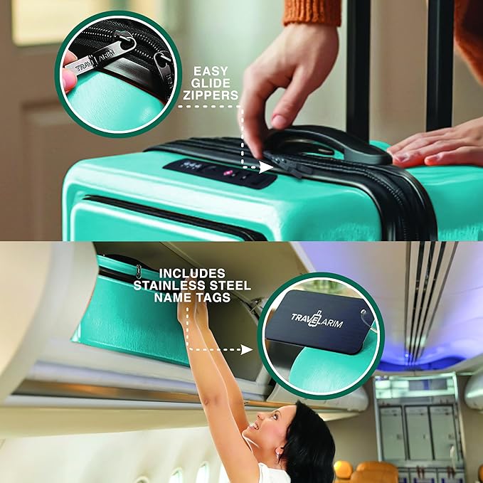 Luggage Sets 3 Piece, 22 Inch Carry on Luggage and 28 Inch Suitcases - Image 9