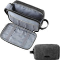 BAGSMART Toiletry Bag for Men, Canvas Travel Toiletry Organizer Dopp Kit by BAGSMART