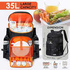 N NEVO RHINO Backpack Coolers Insulated Leak Proof 36/54 Cans, Portable - Image 4