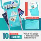 Neck Wallet, Travel Pouch For Passport Holder And Documents, Travel Neck Wallet - Image 6