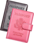 Herain Passport Holder for Travel Cruise Essentials, RFID Passports Book Card by WelcometoHerain