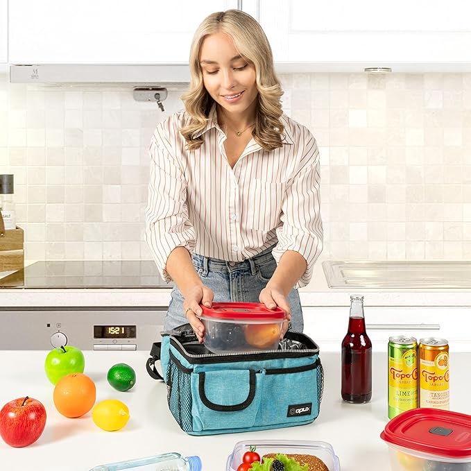 OPUX Lunch Box for Men, Adult Lunch Box Cooler, Insulated Lunch Bag Women - Image 4