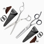 Fagaci Hair Thinning Scissors 6" with 440C Steel, Ultra Sharp & Superior Cuts Texturizing Shears, Extreme Durability Texturizing Scissors, Barber Thinning Shears, Hair Cutting for Women & Men