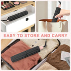 Oversize Silicone Heat Resistant Mat, Professional Hot Hair Tools Mat for Curling Iron, Flat Iron, Hair Straightener, Portable Hot Pad Cover with Velcro for Travel Home Salon(14.2" x 11.0")