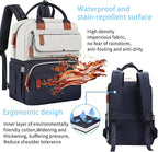 Diaper Bag Backpack, Baby Boy Diaper Bag, Unisex Large Baby Bag - Image 5